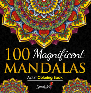 100 Animals with Mandalas