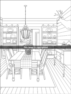 Interior Design | Special Art Coloring Books